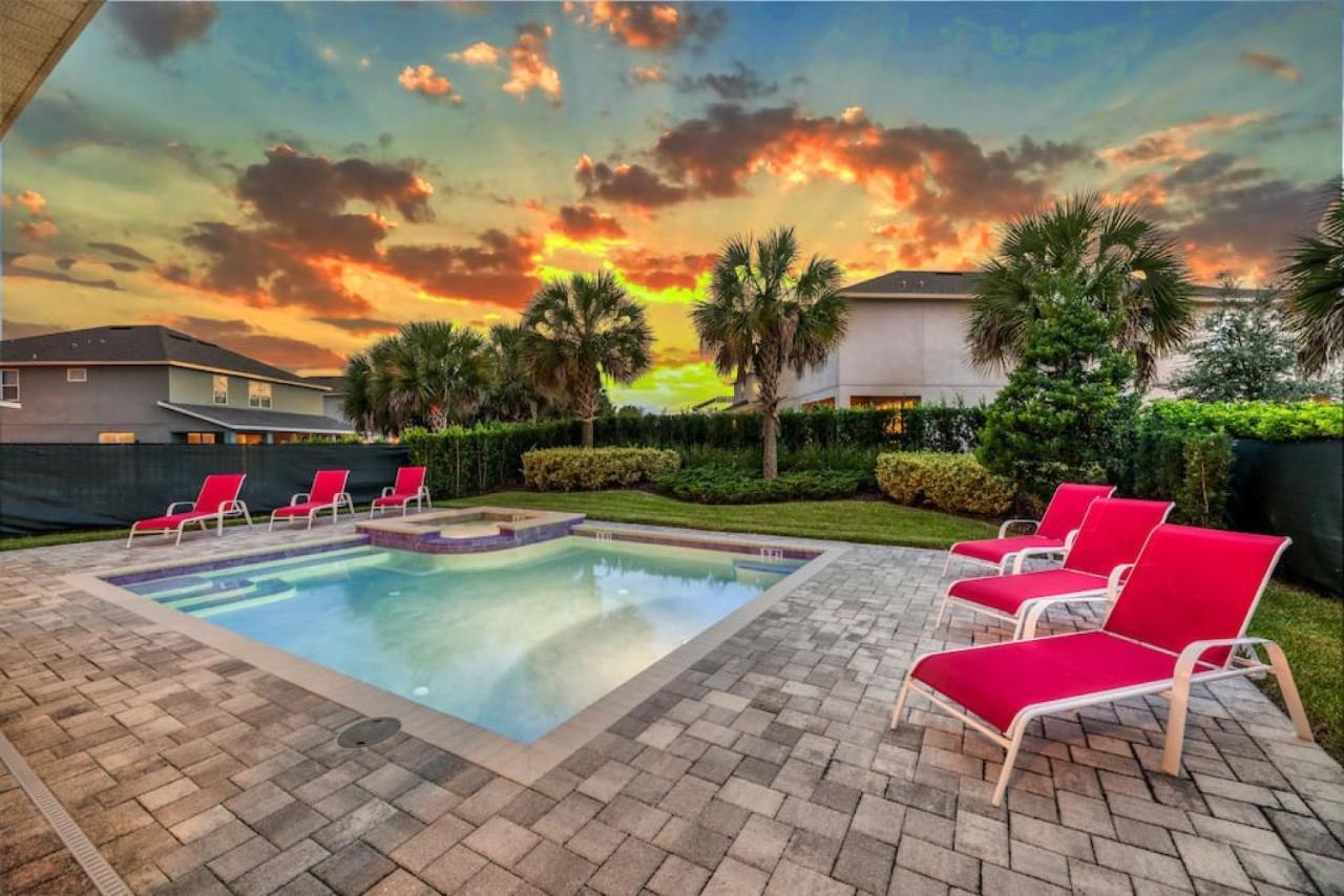 Spacious 8 Bdr Family Home With Arcades And Free Pool Heat Orlando Zewnętrze zdjęcie